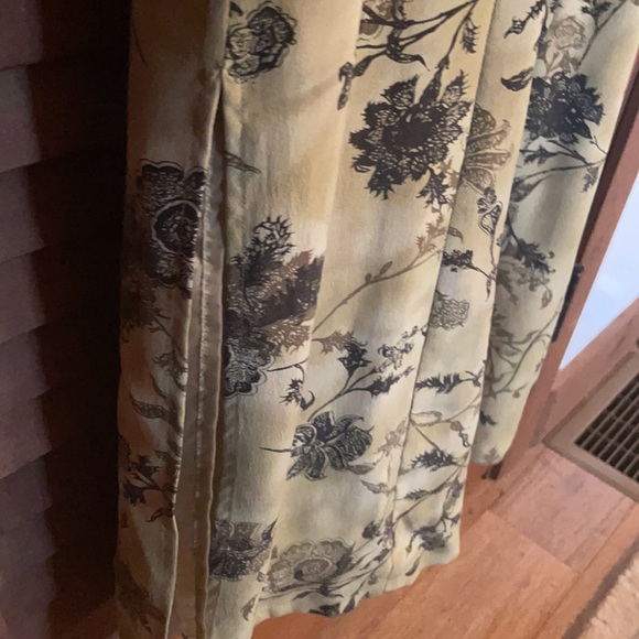 Silk size 2 oriental print dress - Picture 6 of 6